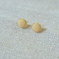 Earrings Nude Button