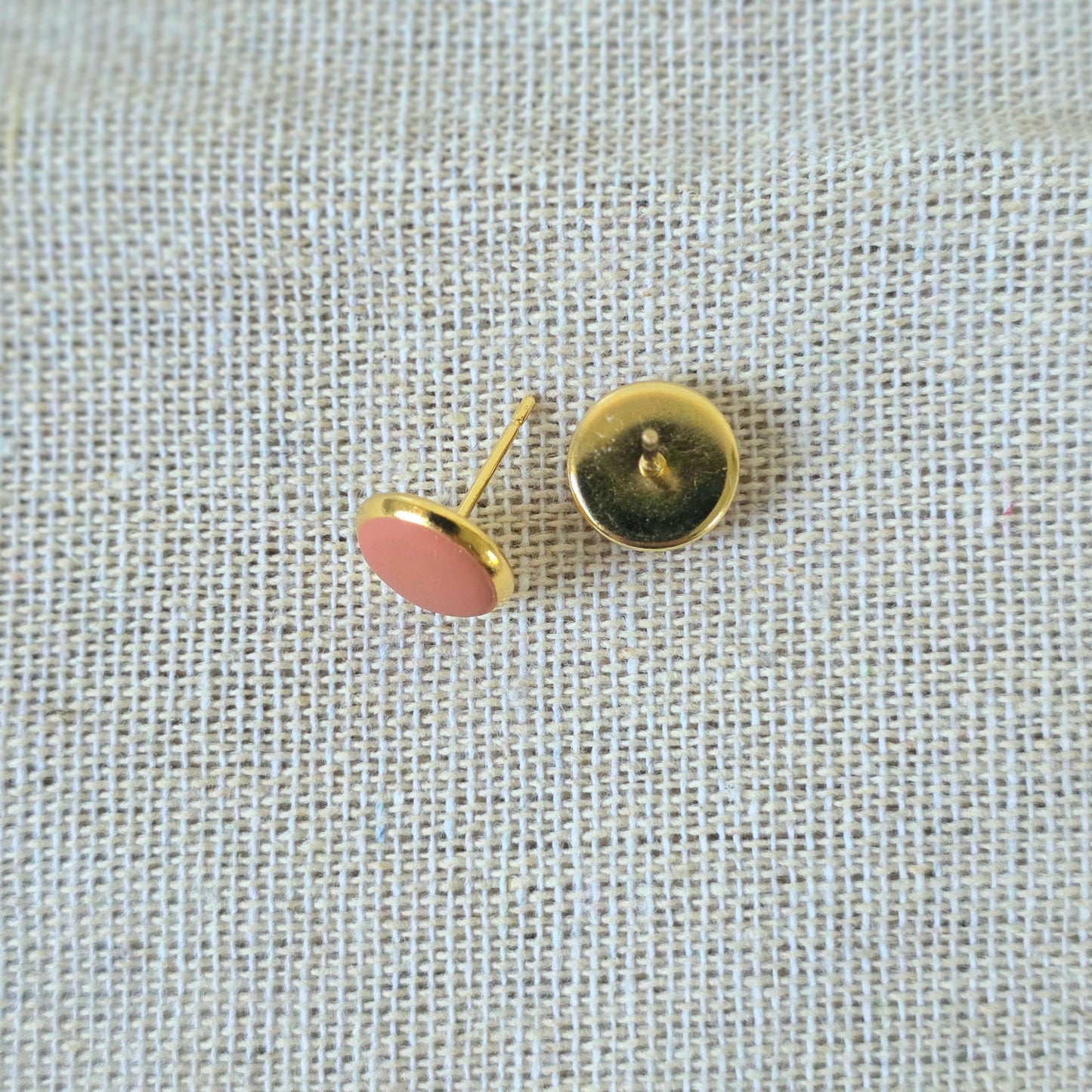 Earrings Terra Button