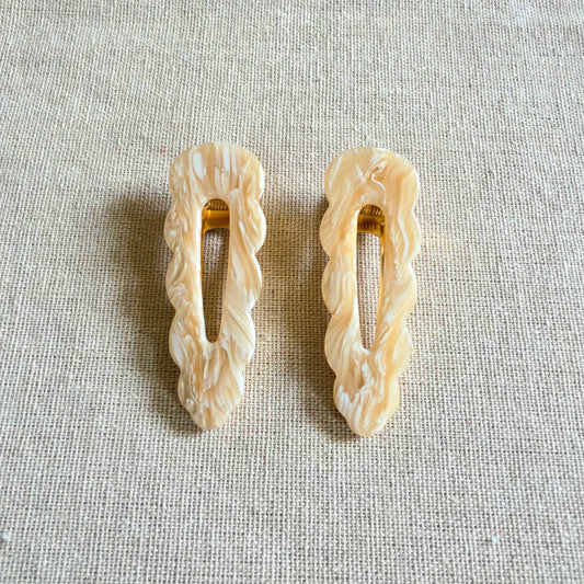 Hair Clips Feather