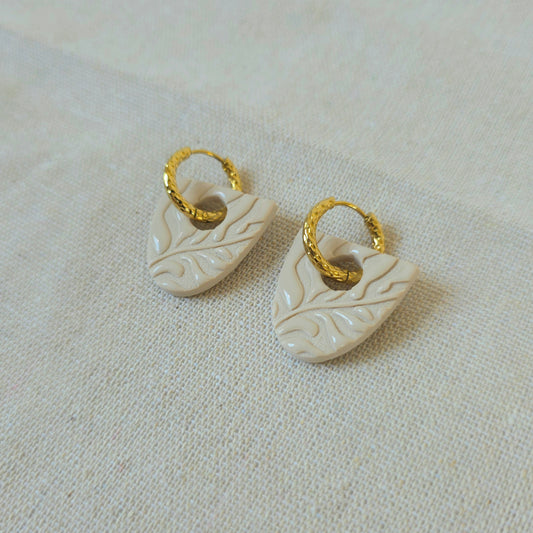 Earrings Fan Flora
