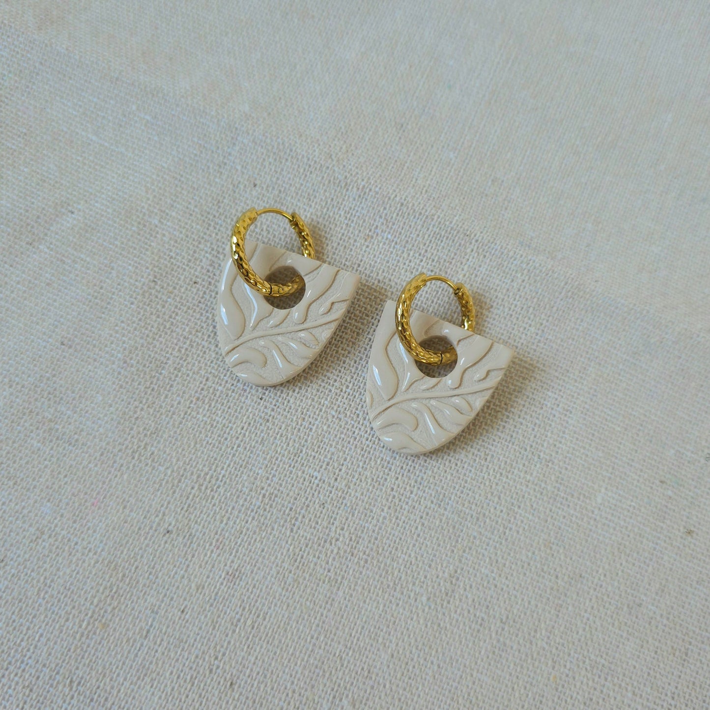 Earrings Fan Flora