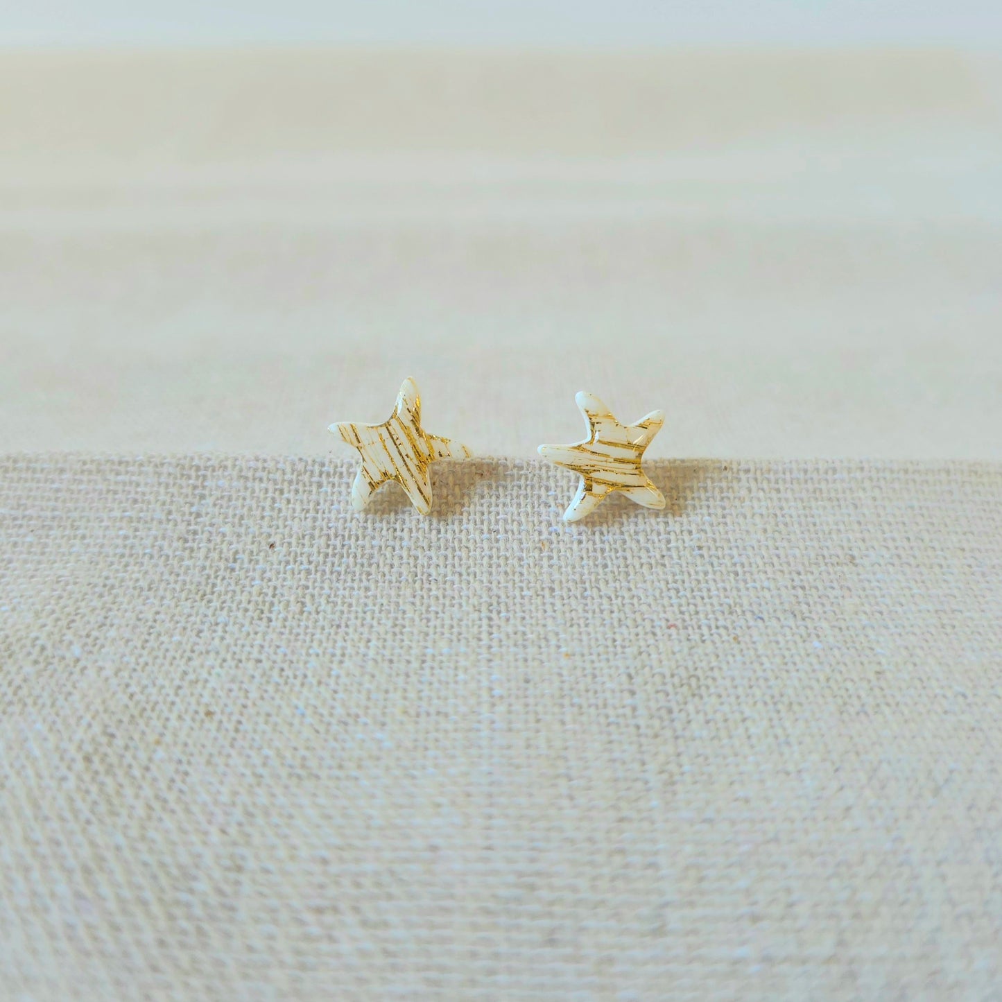 Earrings Rustic Sea Star