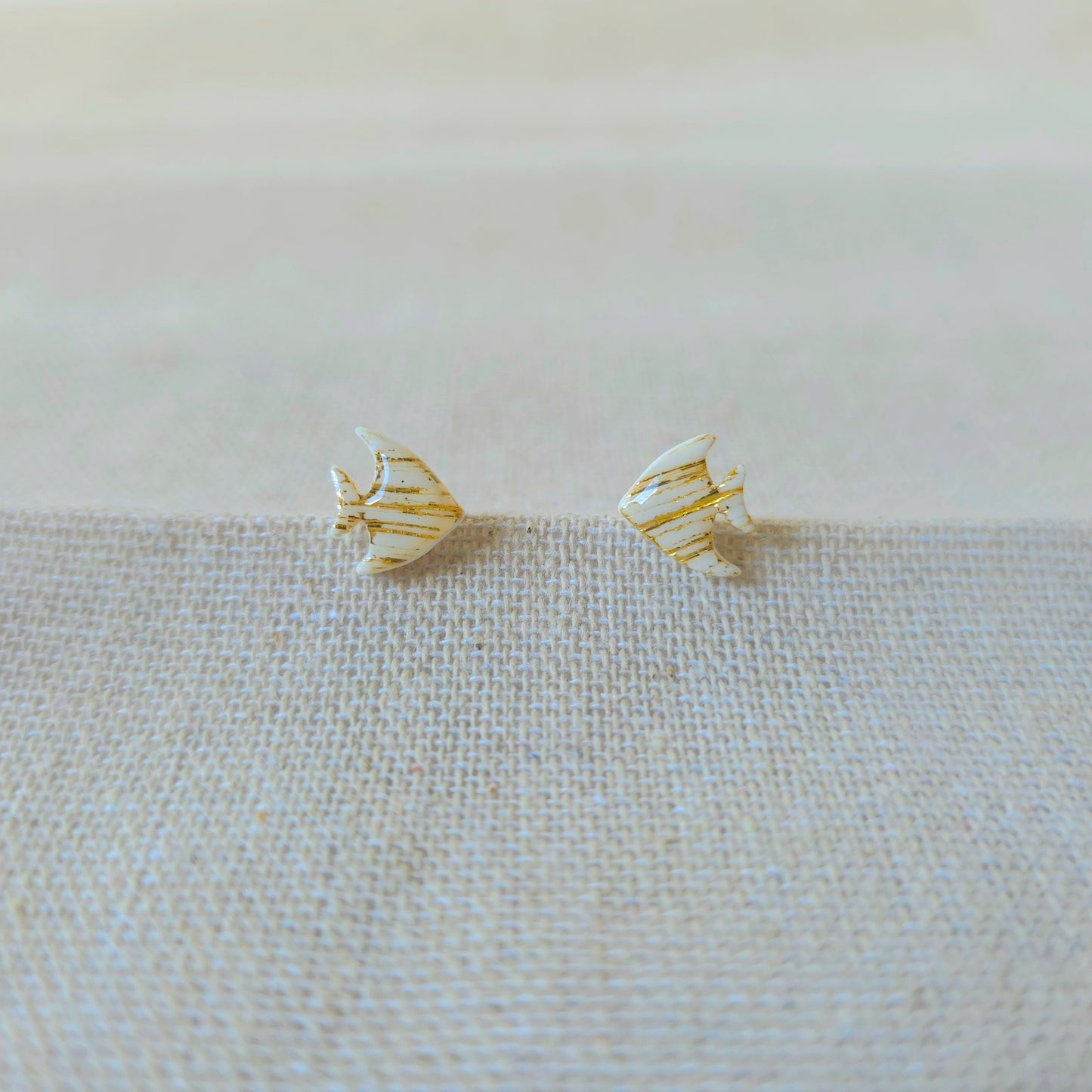 Earrings Rustic Sea Fish