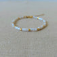 Bracelet Nacre Mosaic Gold