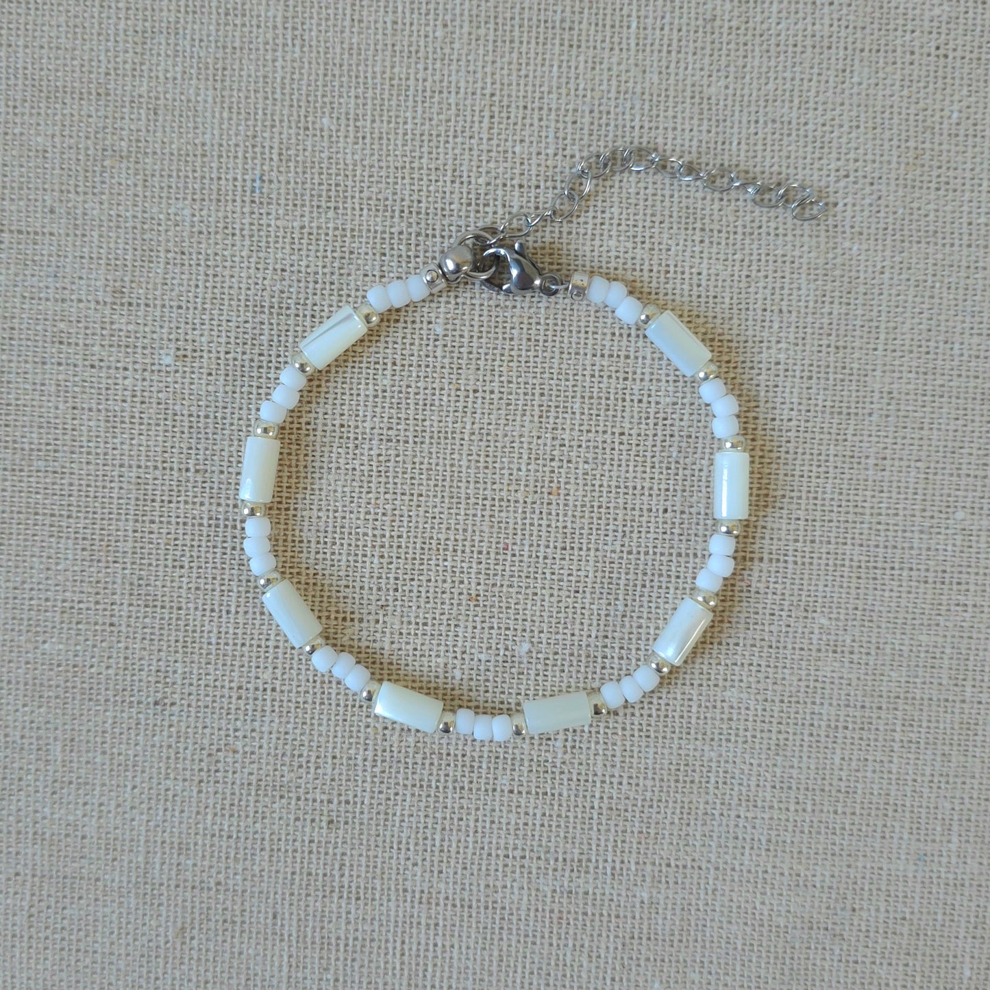 Bracelet Nacre Linea Silver
