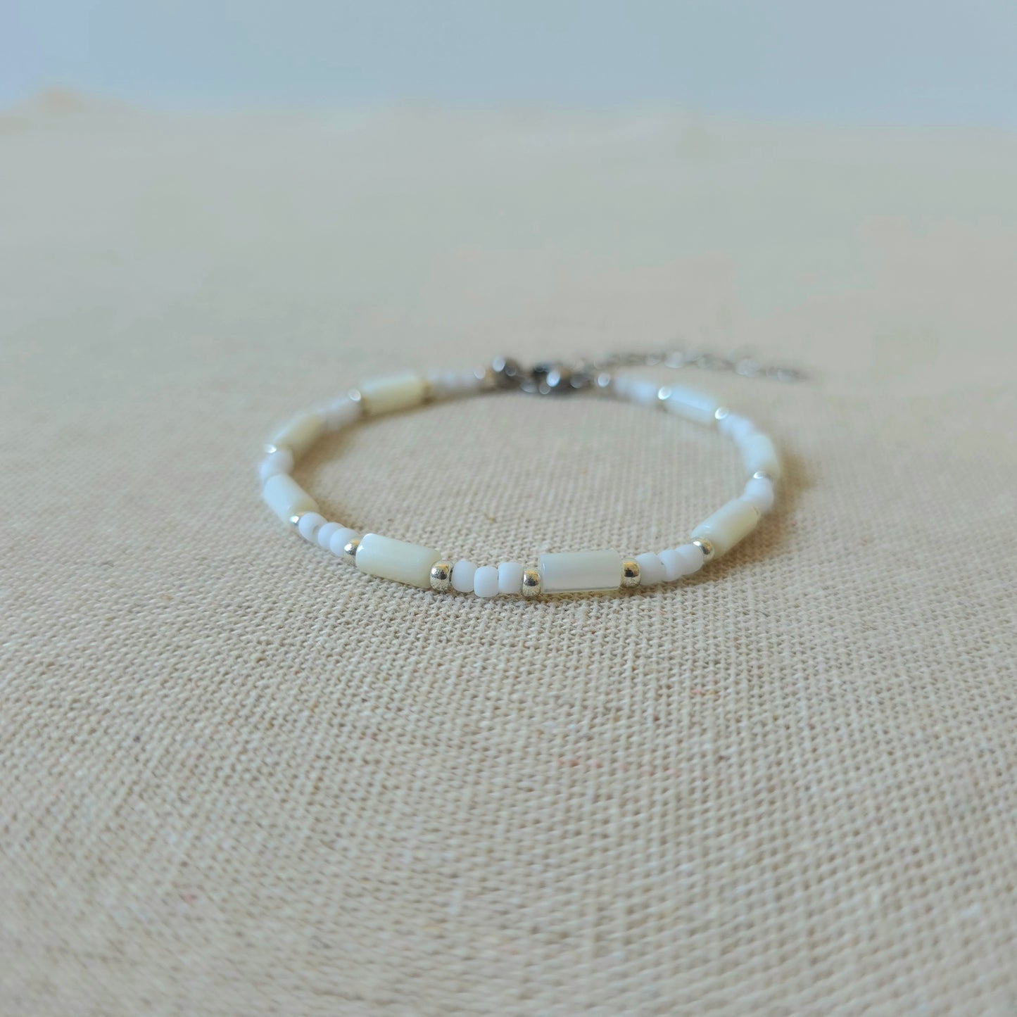 Bracelet Nacre Linea Silver